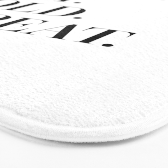 Wash. Dry. Fold. Repeat. Bath Mat Gallery Image 3