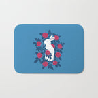 White Rabbit Bath Mat Gallery Image 1