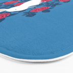 White Rabbit Bath Mat Gallery Image 3