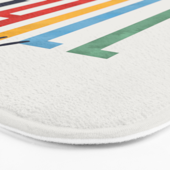 CHILL OUT! modern type Bath Mat Gallery Image 3