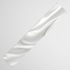 White Satin Silky Surface All White Table Runner Gallery Image 3