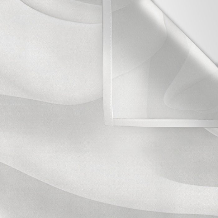 White Satin Silky Surface All White Wall Tapestry Gallery Image 3
