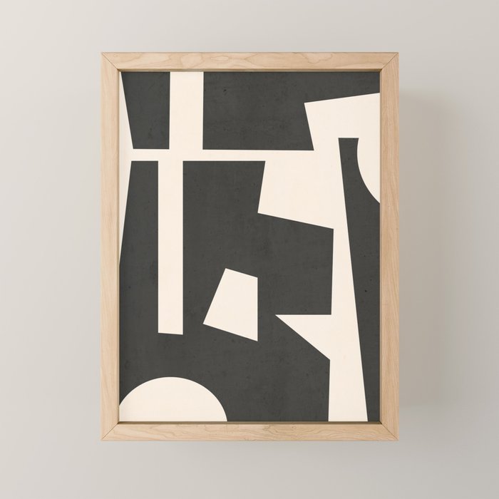 Minimal Abstract Art 31 Mini Art Print Gallery Image 1