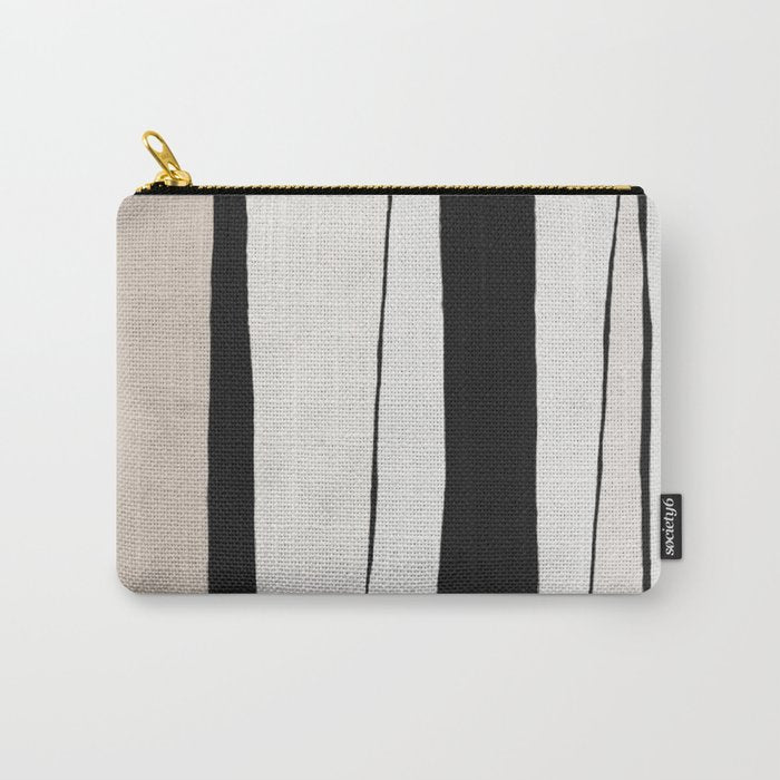 Abstract minimal modern painting 02 Carry All Pouch Gallery Image 1