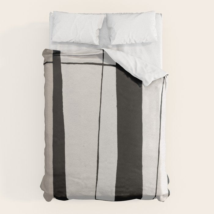 Abstract minimal modern painting 02 Duvet Cover Gallery Image 1
