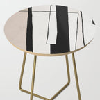 Abstract minimal modern painting 02 Side Table Gallery Image 2