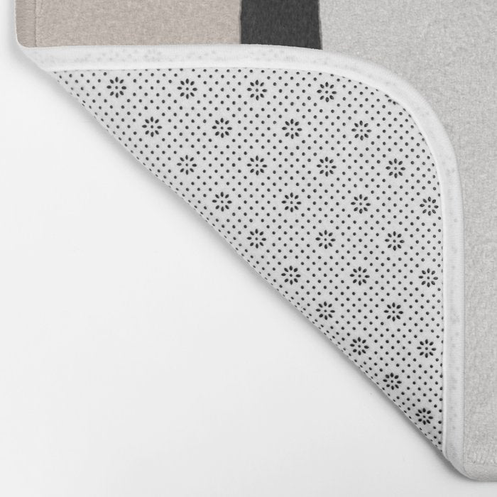 Abstract minimal modern painting 02 Bath Mat Gallery Image 2