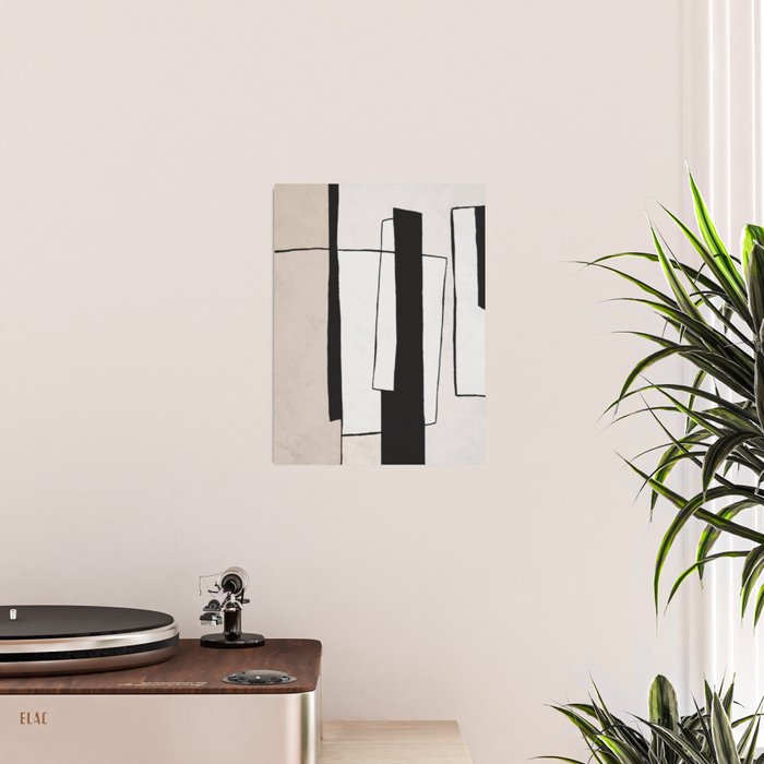 Abstract minimal modern painting 02 Poster Gallery Image 2