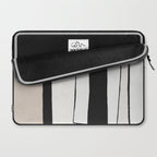 Abstract minimal modern painting 02 Laptop Sleeve Gallery Image 2