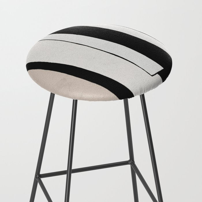 Abstract minimal modern painting 02 Stool Gallery Image 2