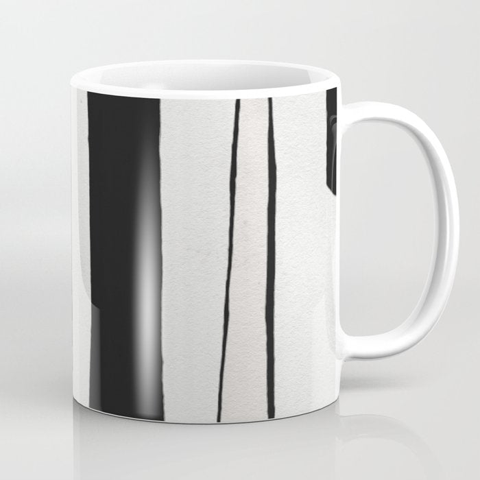 Abstract minimal modern painting 02 Coffee Mug Gallery Image 1