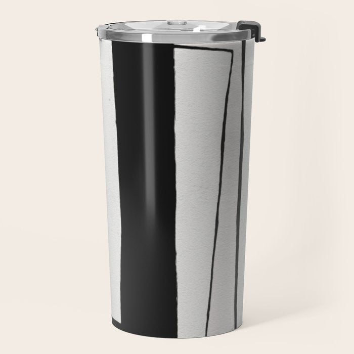 Abstract minimal modern painting 02 Travel Mug Gallery Image 2