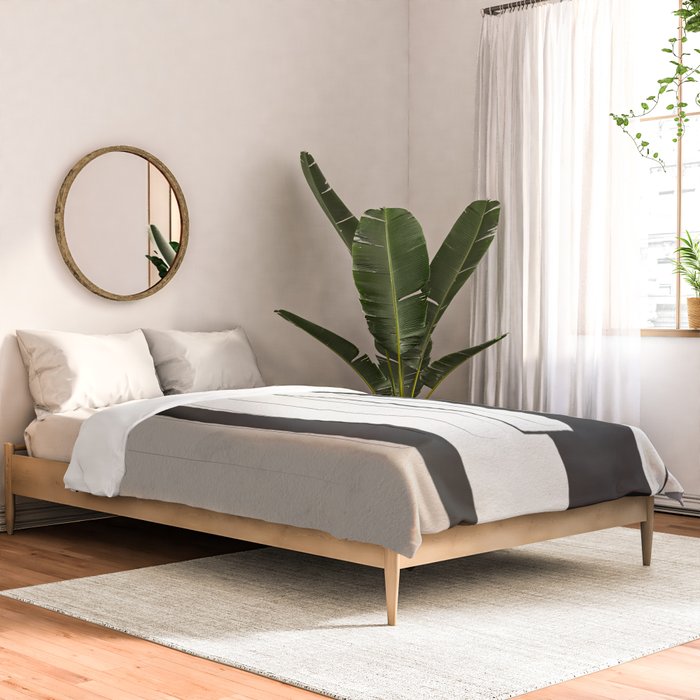 Abstract minimal modern painting 02 Comforter Gallery Image 2