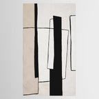 Abstract minimal modern painting 02 Tablecloth Gallery Image 2