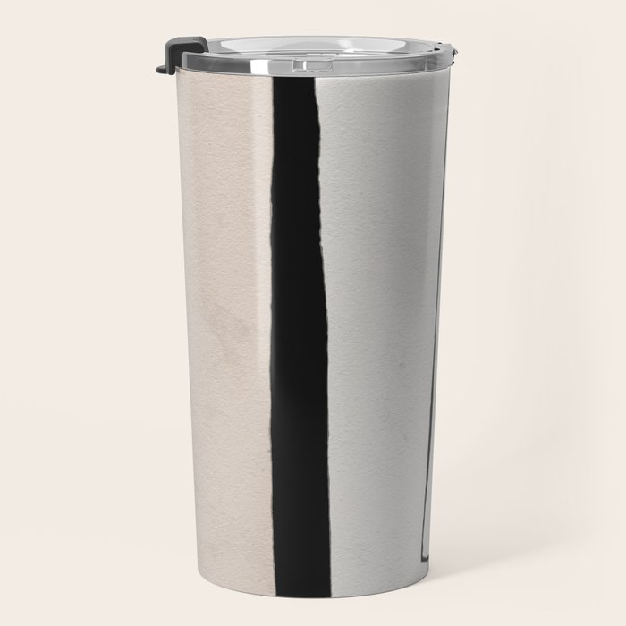 Abstract minimal modern painting 02 Travel Mug Gallery Image 3