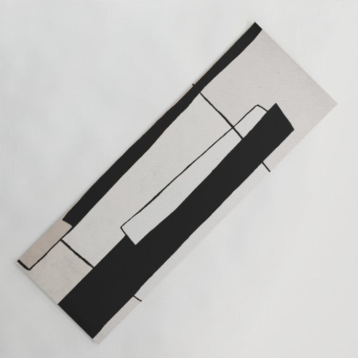 Abstract minimal modern painting 02 Yoga Mat
