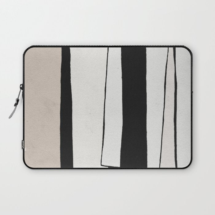 Abstract minimal modern painting 02 Laptop Sleeve Gallery Image 1