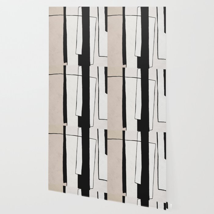 Abstract minimal modern painting 02 Wallpaper Gallery Image 2