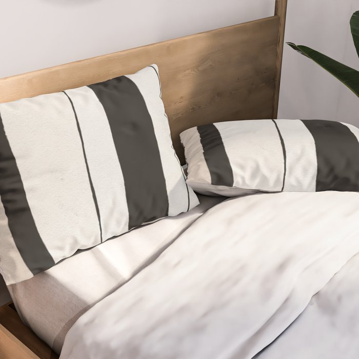 Abstract minimal modern painting 02 Pillow Sham Gallery Image 2