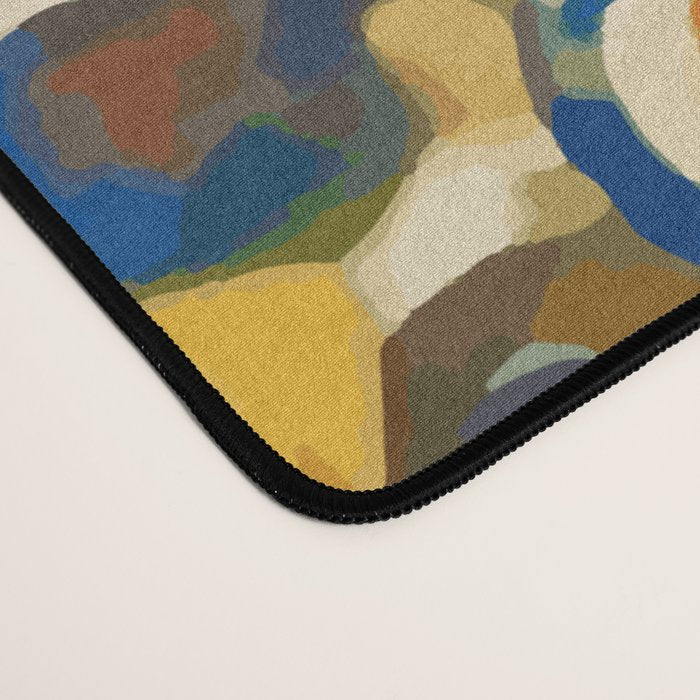Gustav Klimt Style Blue and Gold Butterfly Desk Mat Gallery Image 4
