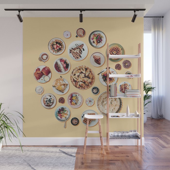 Sweet Breakfast Wall Mural Gallery Image 1