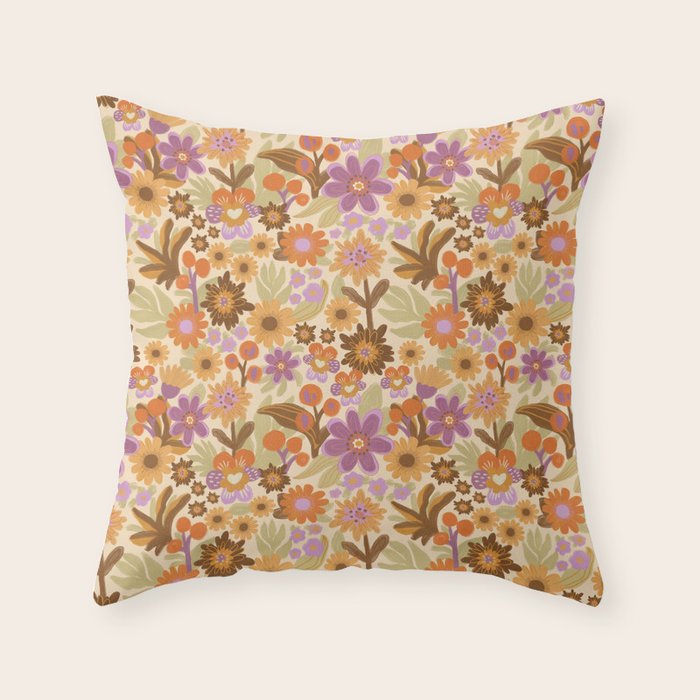 Flower power II Throw Pillow Gallery Image 6