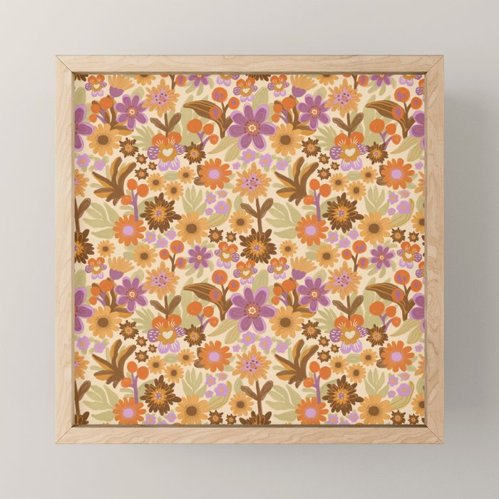 Flower power II Mini Art Print Gallery Image 1