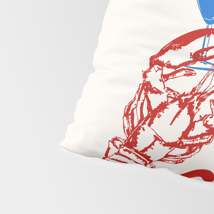 Cin Cin Lobster Doodle Pillow Sham Gallery Image 4