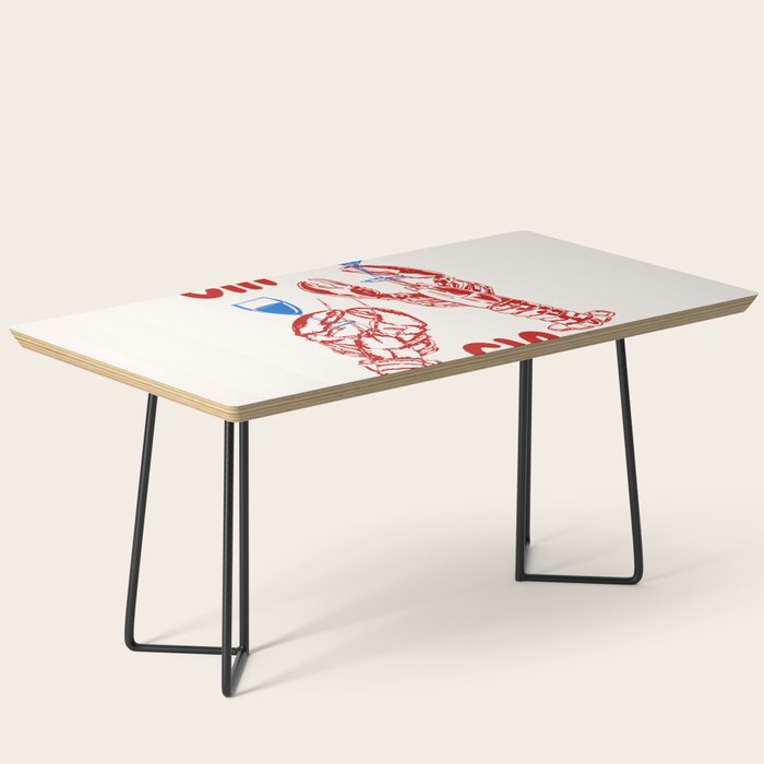 Cin Cin Lobster Doodle Coffee Table Gallery Image 1