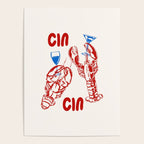 Cin Cin Lobster Doodle Poster Gallery Image 4