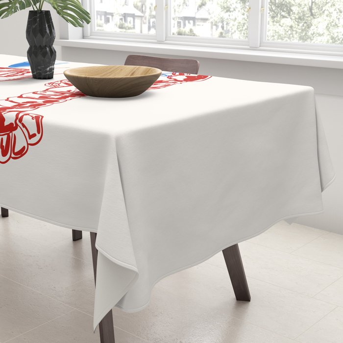Cin Cin Lobster Doodle Tablecloth Gallery Image 3