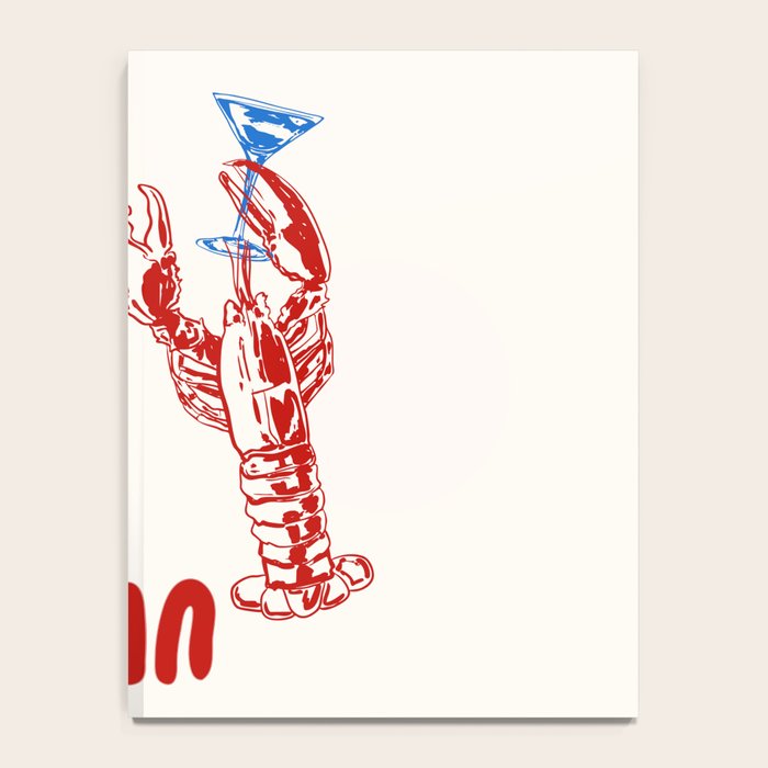 Cin Cin Lobster Doodle Notebook Gallery Image 4