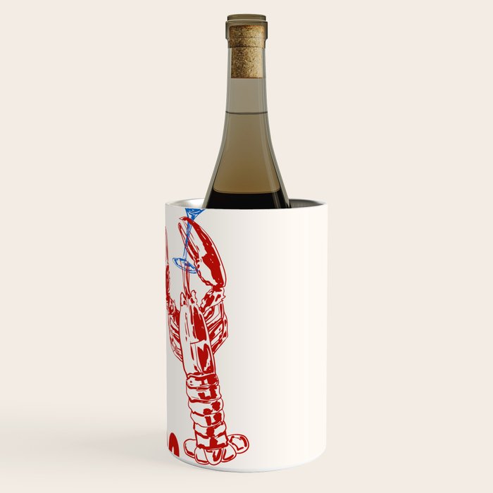 Cin Cin Lobster Doodle Wine Chiller Gallery Image 3
