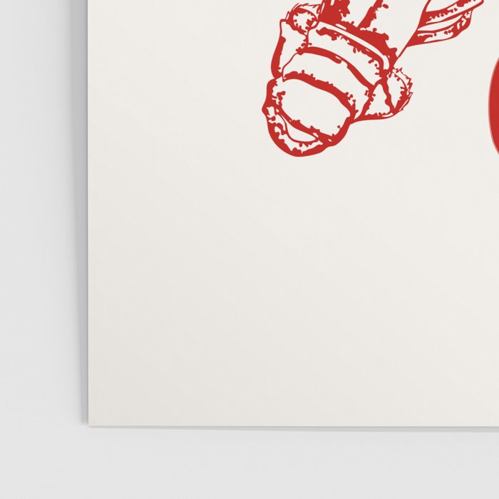 Cin Cin Lobster Doodle Poster Gallery Image 3