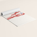 Cin Cin Lobster Doodle Yoga Mat Gallery Image 2