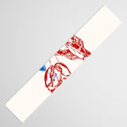 Cin Cin Lobster Doodle Table Runner Gallery Image 3