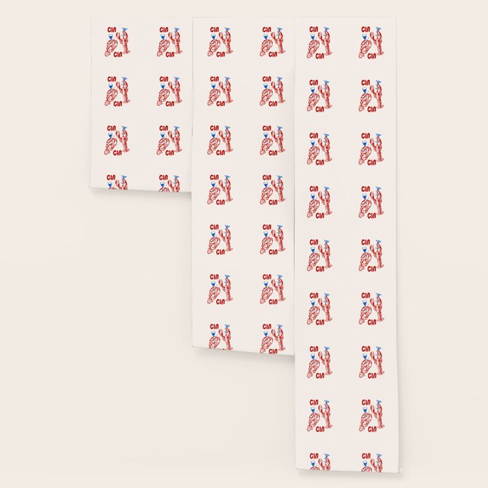 Cin Cin Lobster Doodle Wallpaper Gallery Image 3