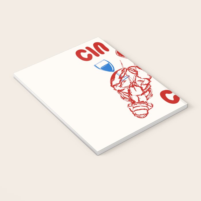 Cin Cin Lobster Doodle Notebook Gallery Image 3