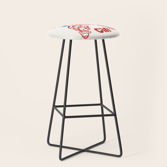 Cin Cin Lobster Doodle Stool Gallery Image 1