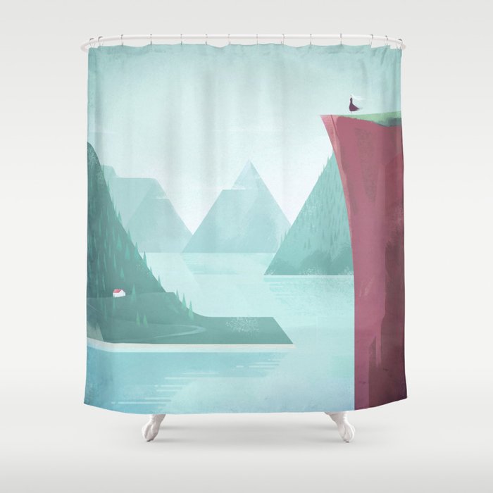 Norway Shower Curtain Gallery Image 1