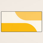 Modern Minimal Arch Abstract XLIV Desk Mat Gallery Image 3