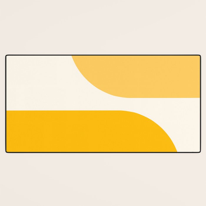 Modern Minimal Arch Abstract XLIV Desk Mat Gallery Image 3