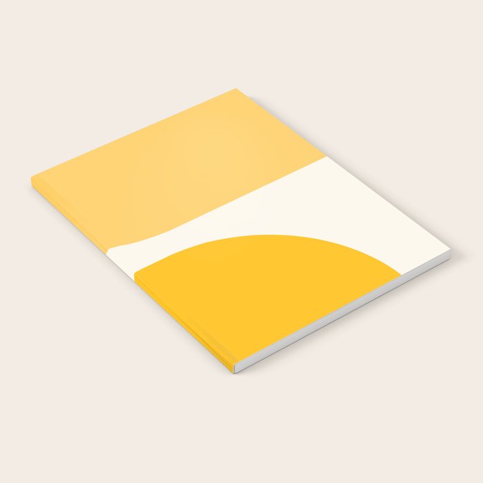 Modern Minimal Arch Abstract XLIV Notebook Gallery Image 2