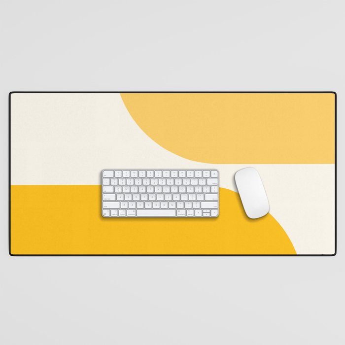Modern Minimal Arch Abstract XLIV Desk Mat Gallery Image 1