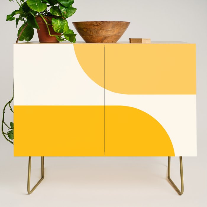 Modern Minimal Arch Abstract XLIV Credenza Gallery Image 1