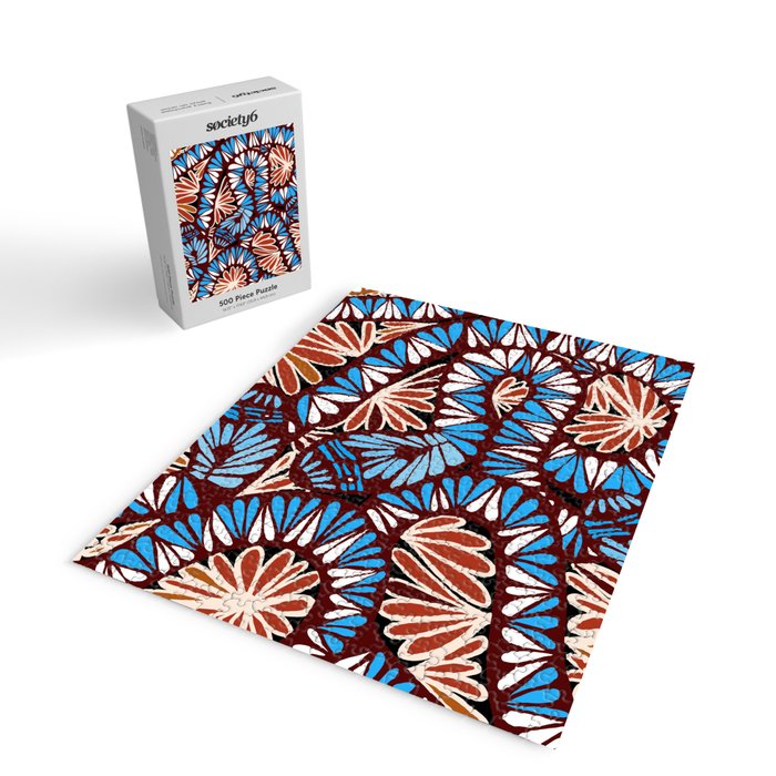 Colorful snakes and flowers Jigsaw Puzzle Gallery Image 2