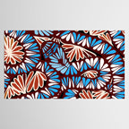 Colorful snakes and flowers Tablecloth Gallery Image 2