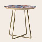 Colorful snakes and flowers Side Table Gallery Image 1