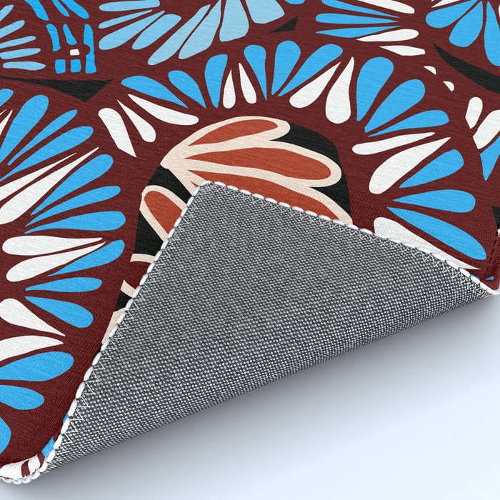 Colorful snakes and flowers Rug Gallery Image 4