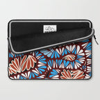 Colorful snakes and flowers Laptop Sleeve Gallery Image 2